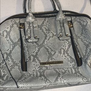 Gianni Bini Snake print satchel